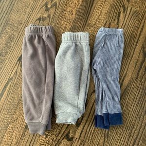 Boys 9M sweatpants from Carters (3 pack)